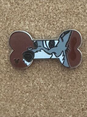 5/$25 Disney Lady And The Tramp Bone‎ Pin